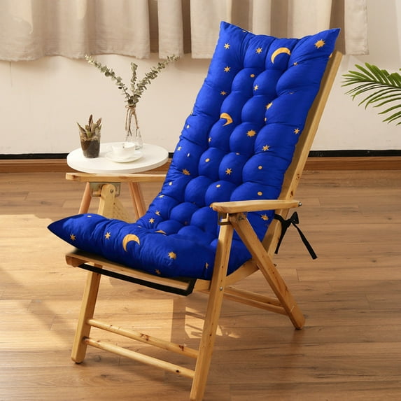 HomeTupukom Outdoor Chaise Lounge Cushion Waterproof Fade Resistant Soft Thickened Rocking Chair Cushion for Outdoor Indoor Home Office Gardening Accessories,15.7x43.3 inch