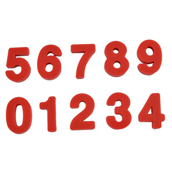 Home School Educational Number Print Whiteboard Refrigerator Magnets Set