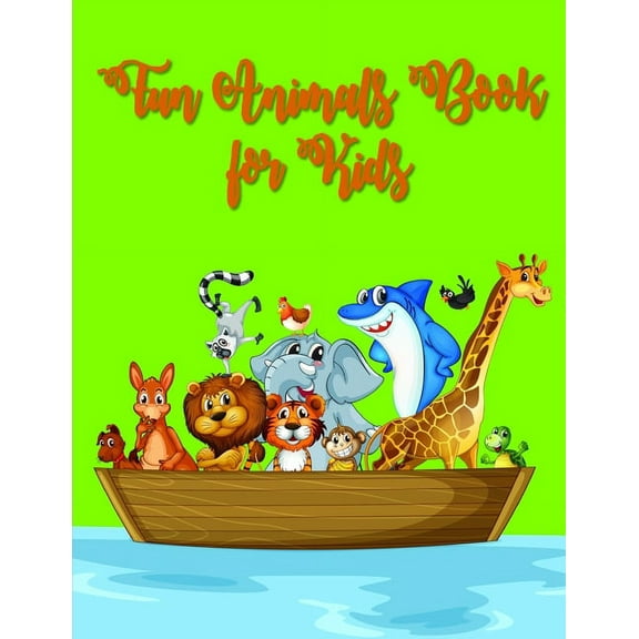 Home Schooling: Fun Animals Book for kids : Funny Coloring Animals Pages for Baby-2 (Series #2) (Paperback)