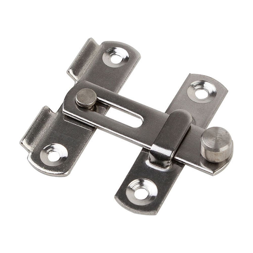 Home Security Deadbolt Metal Door Latch Latches Safety Lock Weiterang Stainless Steel 3 Pcs