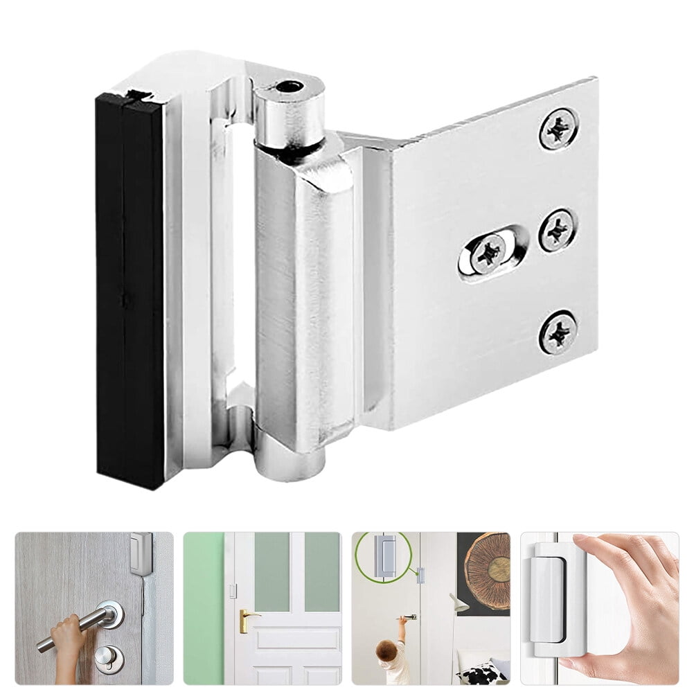 Home Security Door Reinforcement Lock,Child Proof Door Lock Latch for