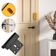thumbnail image 1 of Home Security Door Reinforcement Lock | U 10827 Satin Finish | Heavy-Duty Aluminum Construction | Withstands 800 lbs Force | Tamper Resistant | Easy Install with 4 Screws | Indoor Bathroom Use | 1, 1 of 7