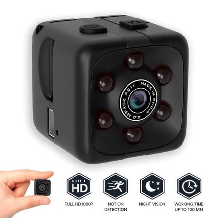 Home Security Mini Camcorder  Spy Car DVR Micro Mini Camera Sports Dash Cam Loop Recording