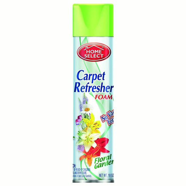 Home Select Carpet Refresher Foam, Floral Garden, 10 Oz
