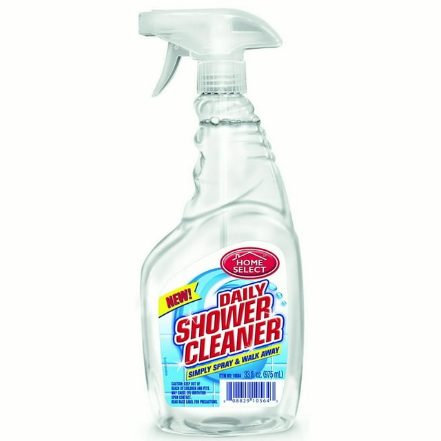 Home Select Daily Shower Cleaner, 22 Oz - Walmart.com