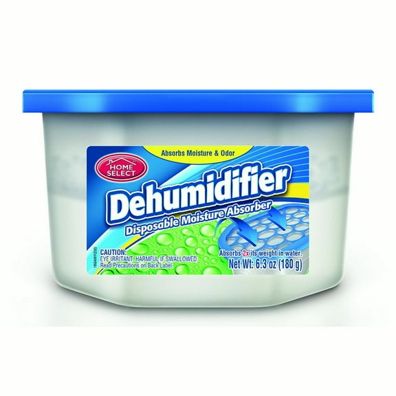 Home Select Moisture Absorber, Dehumidifier, 6.3 Oz