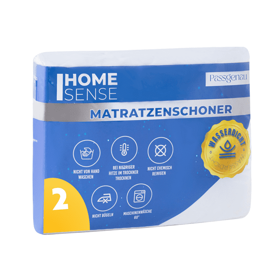 Home Sense Twin XL Waterproof Mattress Protector Fitted, Breathable Microfiber Mattress Topper Cover Sheet, Washable Bed Cover Pad, Moisture Wicking, Non Noisy, Bedding, White 38x75 inch