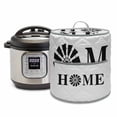 thumbnail image 1 of Home Sign Pressure Cooker Cover Windmill Rustic Farmhouse Dust Cover for Kitchen Appliances with Top Handle & Storage Pockets, Fits 8 Quart Instant Pot, Air Fryer, Crock Pot, 1 of 9