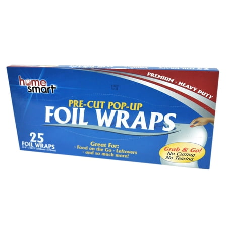 Home Smart Pre Cut Pop Up Foil Wraps