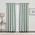 thumbnail image 1 of Home Soft Things Mayfair Lime Curtain Set - 2 Panels - 60"x84", 1 of 4