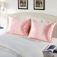 thumbnail image 1 of Home Soft Things 32 Momme Silk Cotton Pillow Sham Pillow Cover 1 piece- Russet Red- 20"x26", 1 of 7