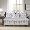 thumbnail image 1 of Home Soft Things 4 Piece Embroidered Daybed Cover Set - Wisteria - 75"x39", 1 of 13