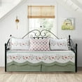 thumbnail image 1 of Home Soft Things 5 Piece Embroidered Daybed Bedspread Set - Luna - 75"x39", 1 of 16
