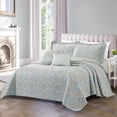 thumbnail image 1 of Home Soft Things 5 Piece Printed Microfiber Diego Quilts Set Diego - Oversized King, 1 of 5