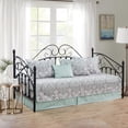 thumbnail image 1 of Home Soft Things 6-Piece Reversible Quilted Daybed Cover Set w/ Bedskirt, Shams & Pillow - Kingston Damask, 75"x39", 1 of 8