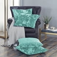 thumbnail image 1 of Home Soft Things Crushed Velvet 4 Piece Throw Pillow Cover Set - North Sea- 20" x 20", 1 of 6