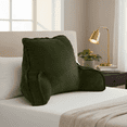 thumbnail image 1 of Home Soft Things Super Soft Bedrest Pillow w/ Arms - 20x18x17" - Avocado, 1 of 10
