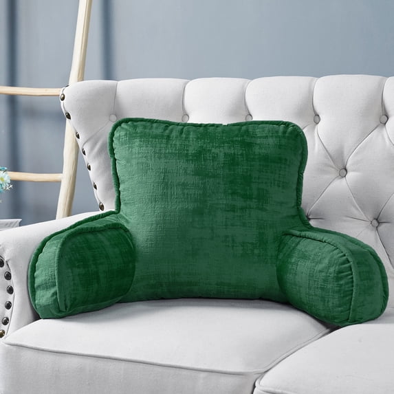 Home Soft Things DO-IT-YOURSELF Textured Velvet Bedrest Pillow - Eden - 20" x 18" x 17"