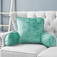 thumbnail image 1 of Home Soft Things DO-IT-YOURSELF Textured Velvet Bedrest Pillow - North Sea - 20" x 18" x 17", 1 of 8