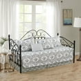 thumbnail image 1 of Home Soft Things 6-Piece Reversible Quilted Daybed Set w/ Bedskirt, Shams & Pillow - Legacy, 75"x39", 1 of 7