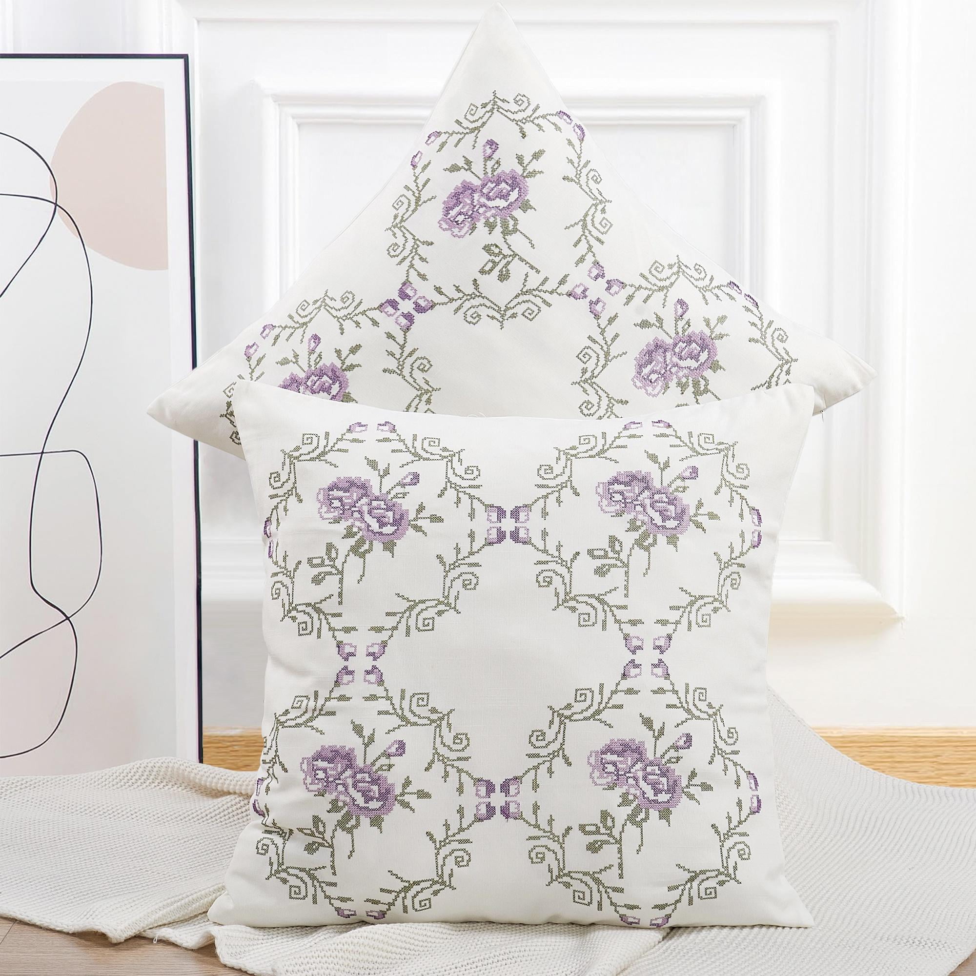 Canvas pillow cover sale