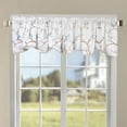 thumbnail image 1 of Home Soft Things Floral Embroidery Valance, 1 Piece, Cherry Blossom Light Blue, 19 x 60 Inches, 1 of 5