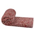 thumbnail image 1 of Home Soft Things Flannel Velvet Throw - Marlie - Arabian Spice - 60" x 70", 1 of 5