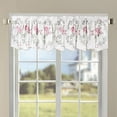 thumbnail image 1 of Home Soft Things Floral Embroidery Valance, 1 Piece, Rose Light Pink, 19 x 60 Inches, 1 of 5