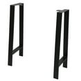 thumbnail image 1 of Home Soft Things H Type Square Tube Heavy Duty Table Legs 16" Height Legs for Furniture 32" (2 pc), 1 of 8