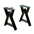 thumbnail image 1 of Home Soft Things Heavy Duty 2pcs Table Legs Rect W Type-16'', 1 of 8