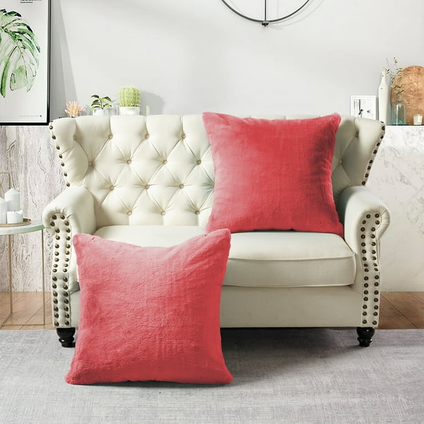 26x26 faux fur pillow cover hotsell