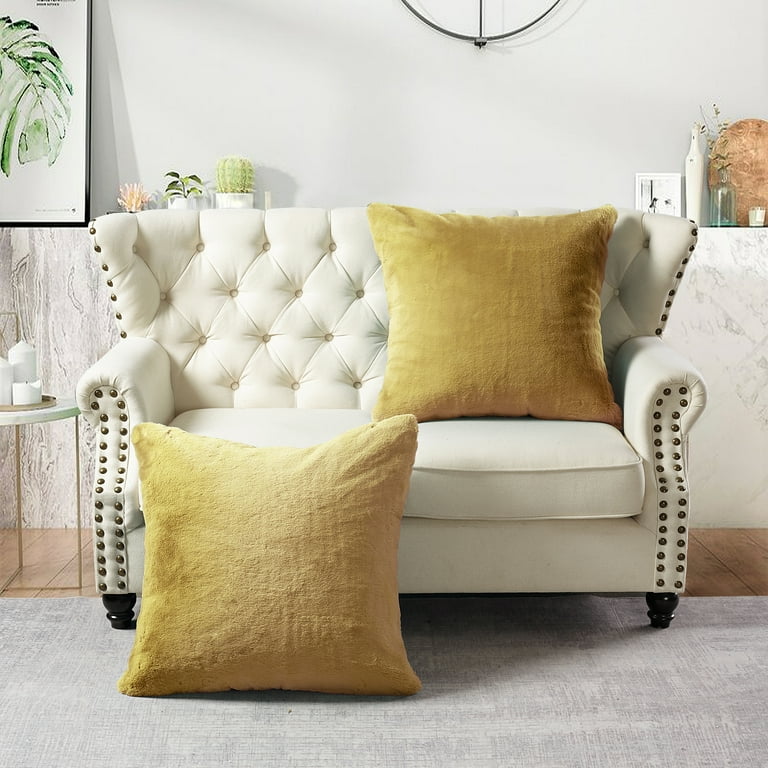 26x26 faux best sale fur pillow cover