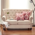 thumbnail image 1 of Home Soft Things Honor Printed 2 Piece Throw Pillow Cover Set - 20" x 20" - Bridal Rose, 1 of 3