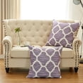 thumbnail image 1 of Home Soft Things Honor Printed 2 Piece Throw Pillow Cover Set - 26" x 26" - Lavender, 1 of 3