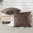 thumbnail image 1 of Home Soft Things Ikat Velvet 2 Piece Throw Pillow Cover Set - Carafe - 26" x 26", 1 of 4