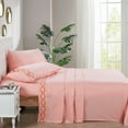 thumbnail image 1 of Home Soft Things Luxury Bed Sheet 4 Piece Set - Rose Quartz - Full, 1 of 8