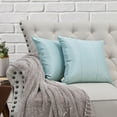 thumbnail image 1 of Home Soft Things Marquesa Dots Embroidery Silk Filled Throw Pillow Cover 2 Piece Set - Blue - 18" x 18", 1 of 8