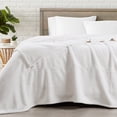 thumbnail image 1 of Home Soft Things Milk Flannel Blanket - White - 120" x 120", 1 of 8