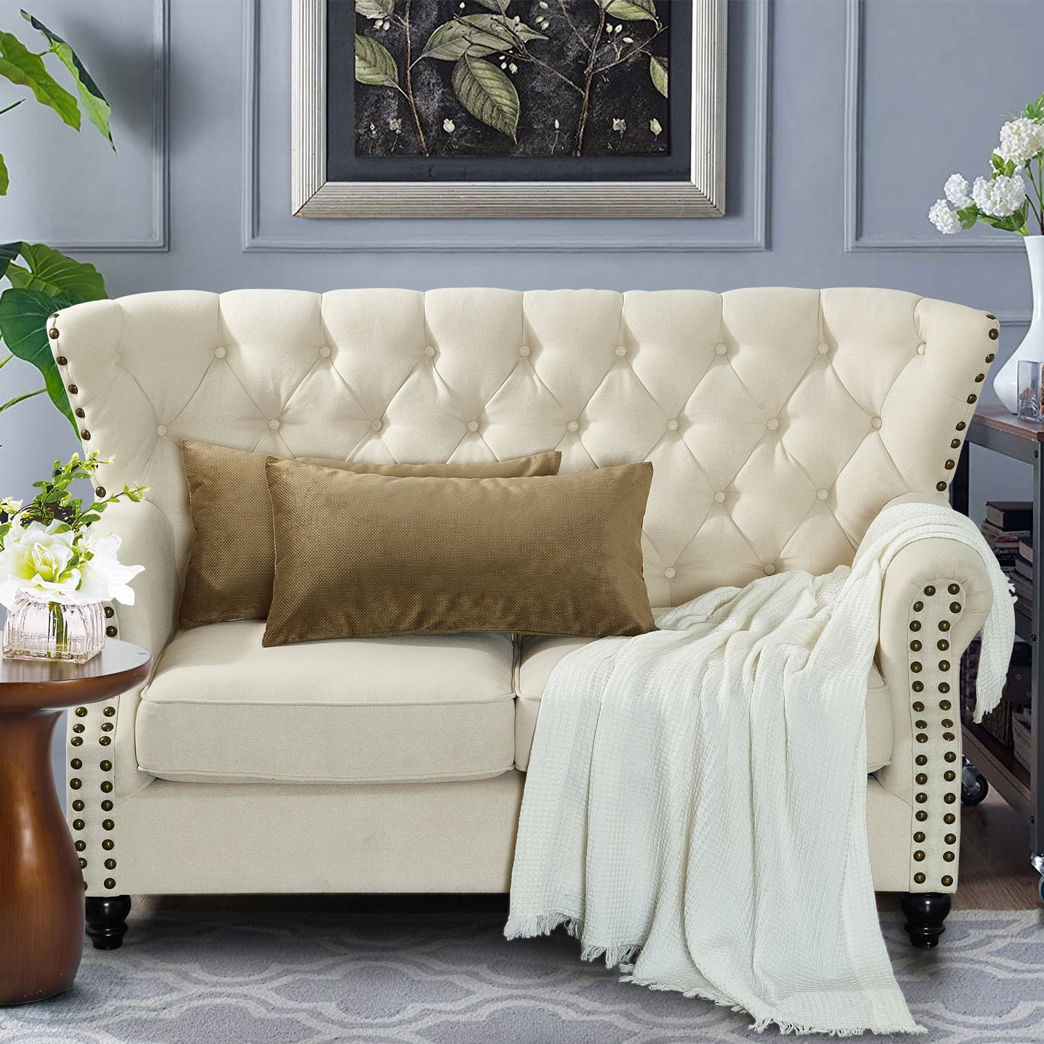 Home Soft Things Milliken Plush Throw Pillow Covers 2 Piece Set - Fungi - 14" x 26"