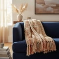 thumbnail image 1 of Home Soft Things Multi Color Chenille Throw - Burnt Orange - 60" x 80" Jumbo, 1 of 7