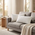 thumbnail image 1 of Home Soft Things Pleated Velvet 2 Piece Throw Pillow Cover Set - Gardenia - 14" x 26", 1 of 5