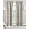 thumbnail image 1 of Home Soft Things Printed Microfiber Curtain - LA Boheme 2 Piece Set - Taupe - 60" x 84", 1 of 5