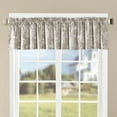thumbnail image 1 of Home Soft Things Printed Microfiber Valance - LA Boheme 2 Piece Set - Taupe - 60" x 18", 1 of 6