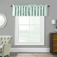 thumbnail image 1 of Home Soft Things Printed Microfiber Valance - LA Boheme 2 Piece Set - Teal - 60" x 18", 1 of 8