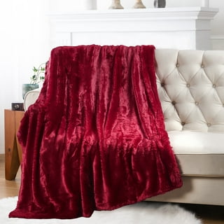 Red Fur Blanket 