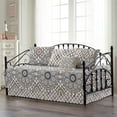 thumbnail image 1 of Home Soft Things 6-Piece Reversible Quilted Daybed Set w/ Bedskirt, Shams & Pillow - Tradewinds, 75"x39", 1 of 6