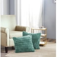 thumbnail image 1 of Home Soft Things Super Soft Decorative Pillow Covers, Set of 2, Jadeite, 26" x 26", 1 of 3