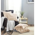 thumbnail image 1 of Home Soft Things Super Soft Decorative Pillow Covers, Set of 4, 20x20 inches, Bleached Sand, 1 of 2