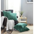 thumbnail image 1 of Home Soft Things Super Soft Decorative Pillow Covers, Set of 4, 20x20 inches, Jadeite, 1 of 2