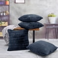 thumbnail image 1 of Home Soft Things Super Soft Decorative Pillow Covers, Set of 4, 20x20 inches, Parisain Night, 1 of 5